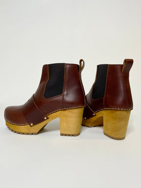 Sanita Wood-Penny Chunk Boot Brown