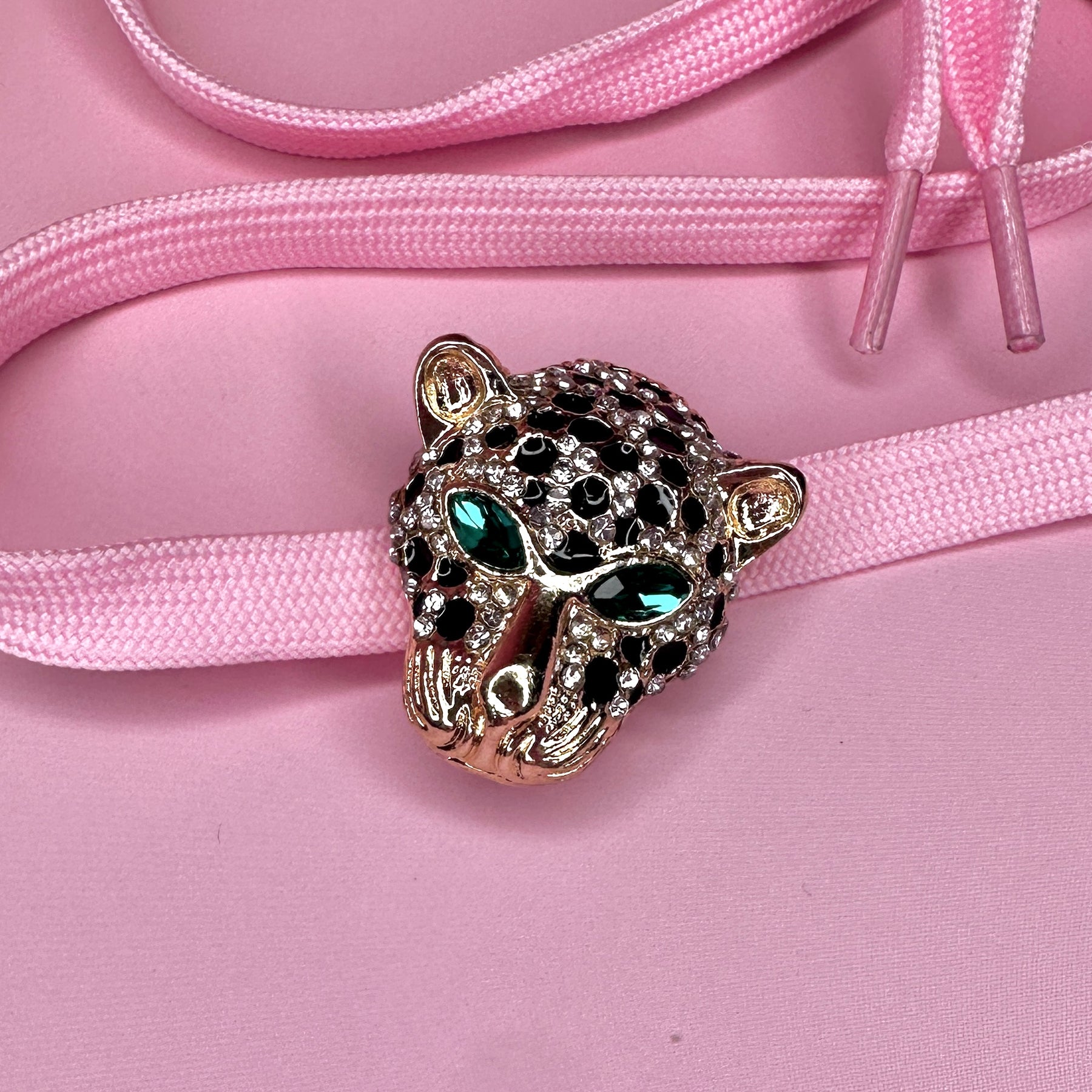 Charm Leopard Green