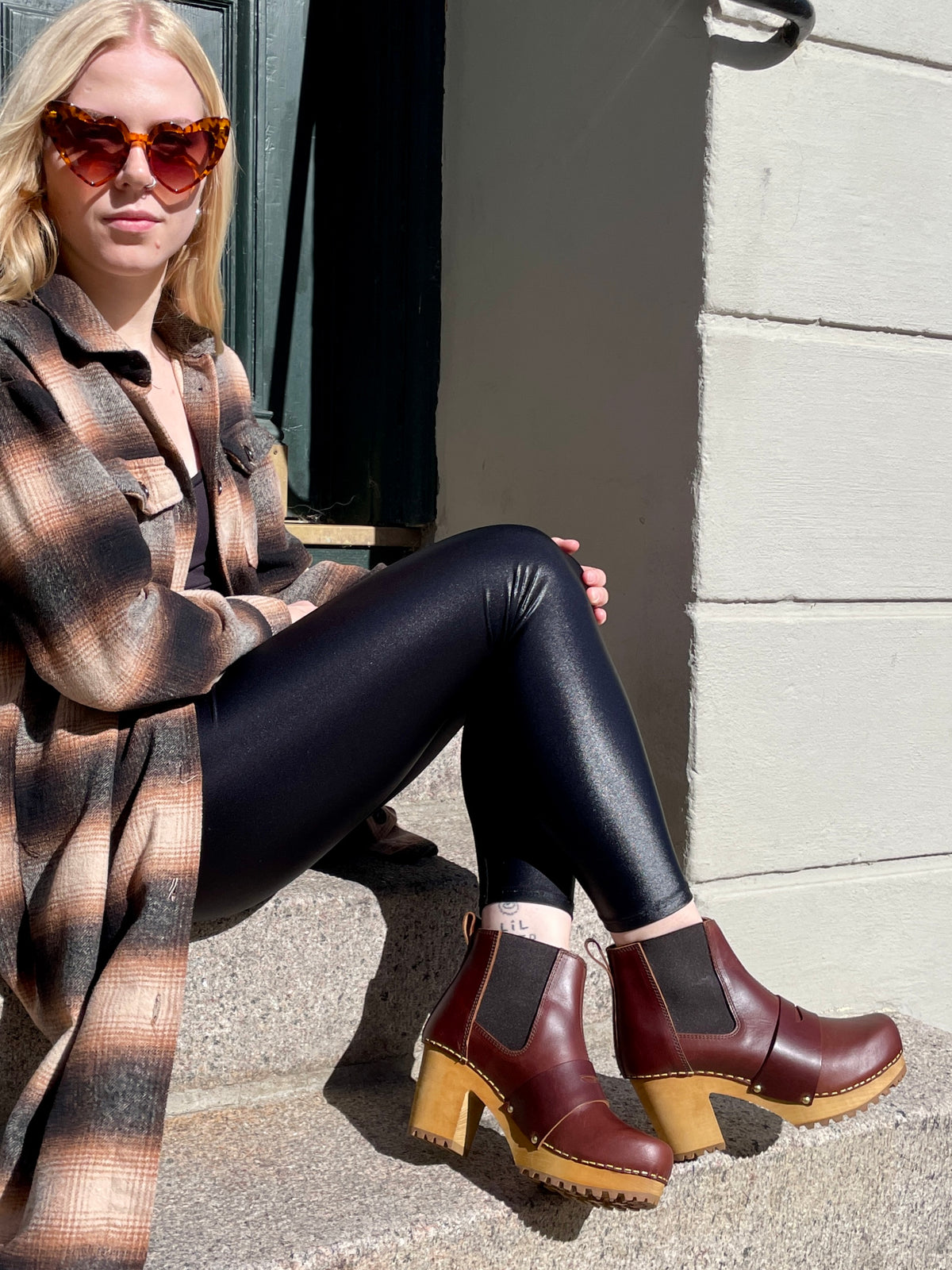 Sanita Wood-Penny Chunk Boot Brown