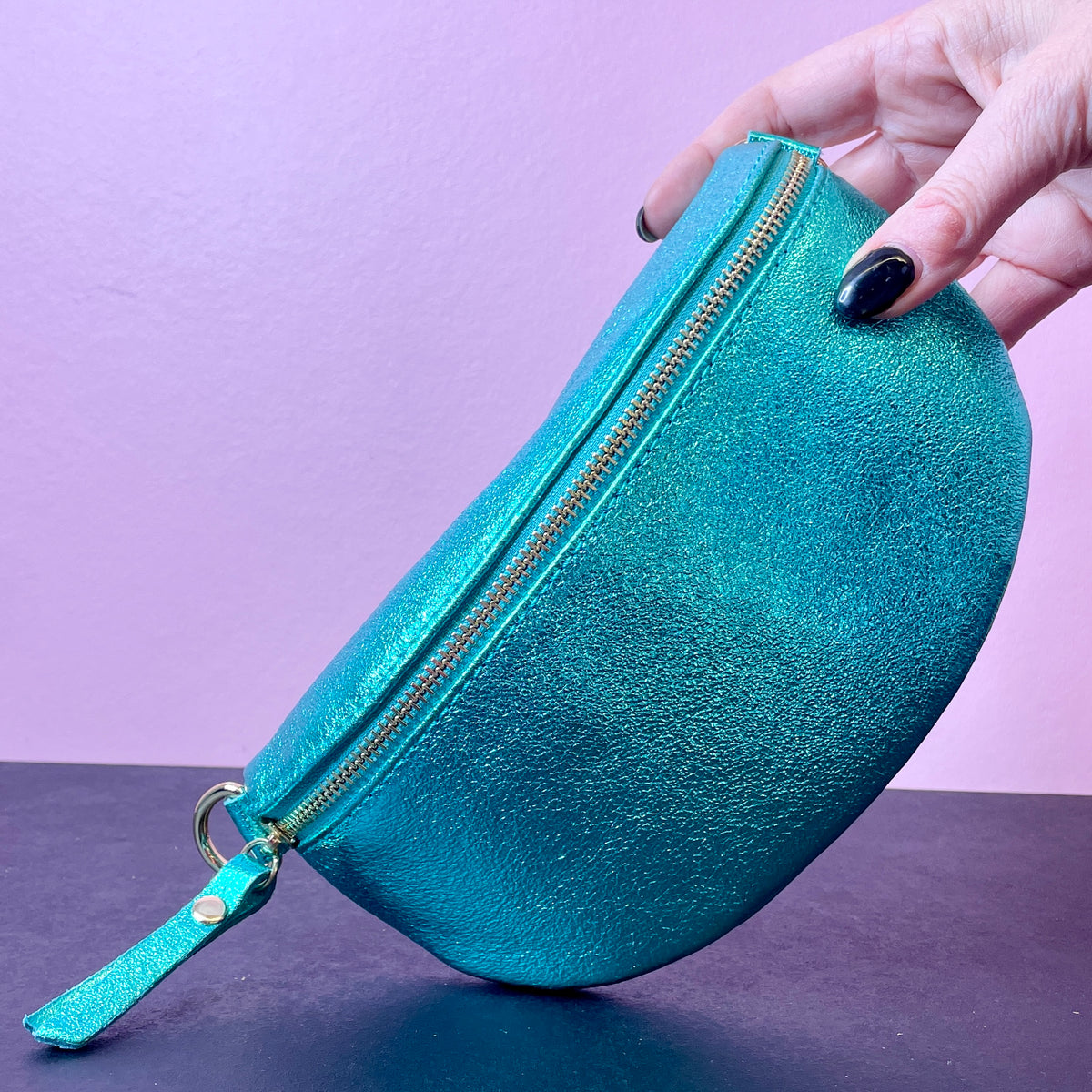 Fanny Pack Metallic Mermaid