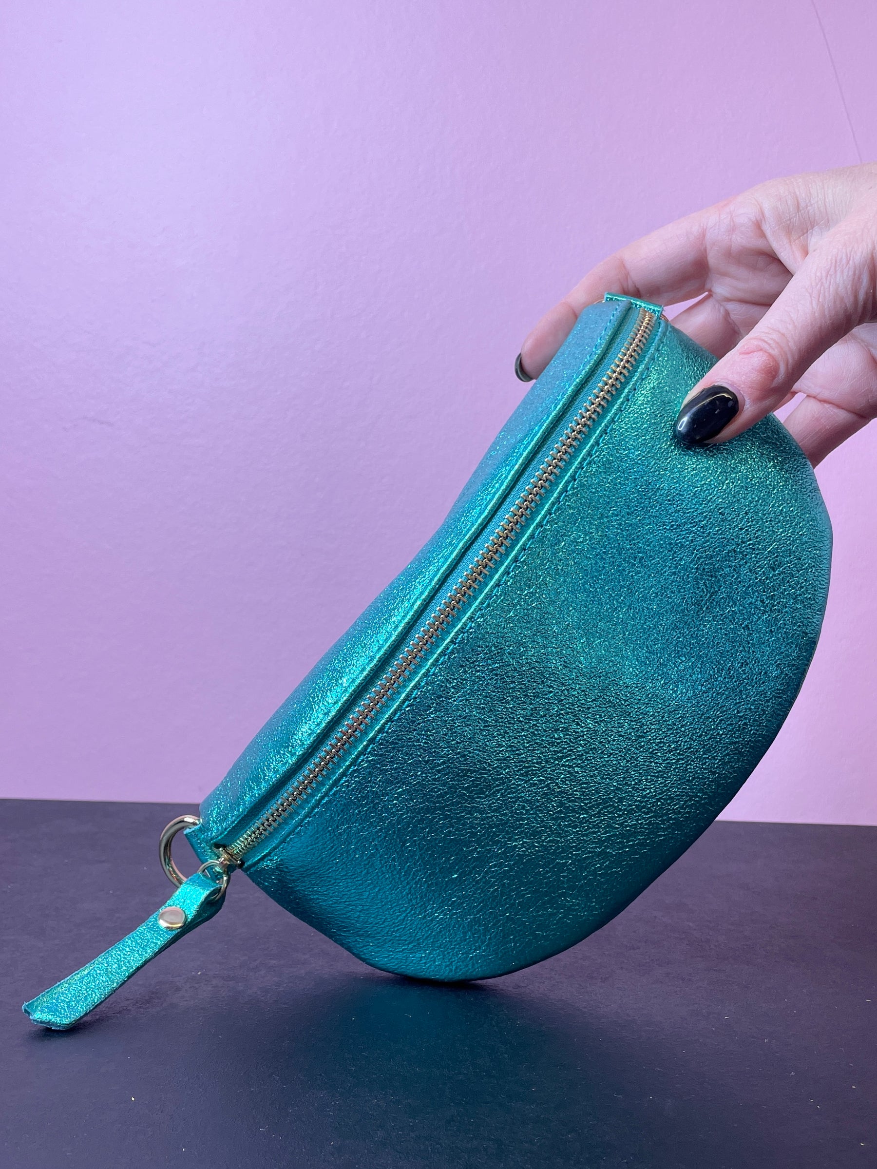 Fanny Pack Metallic Mermaid