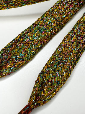 Unicorn Green Laces Glitter