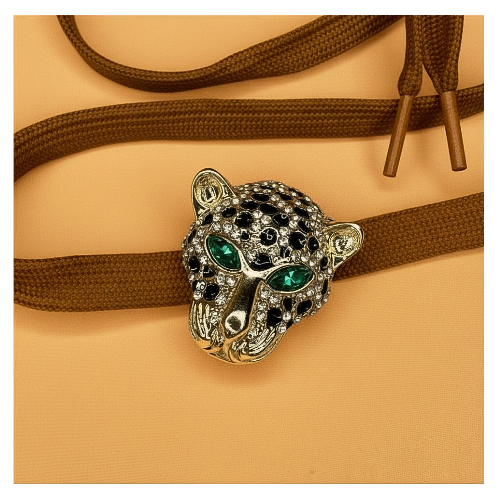 Charm Leopard Green
