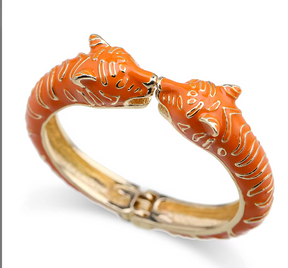 Leopard Bangle Orange