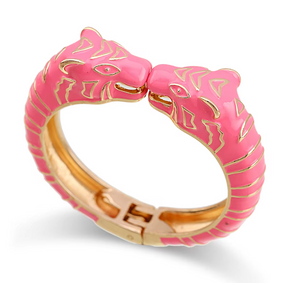 BIG Leopard Bangle Pink