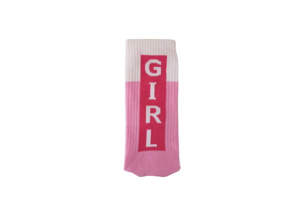 Girl Power Pink - Sport Socks