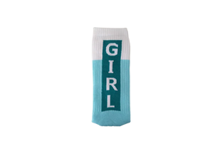Girl Power Turquoise - Sport Socks