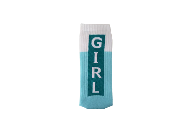 Girl Power Turquoise - Sport Socks