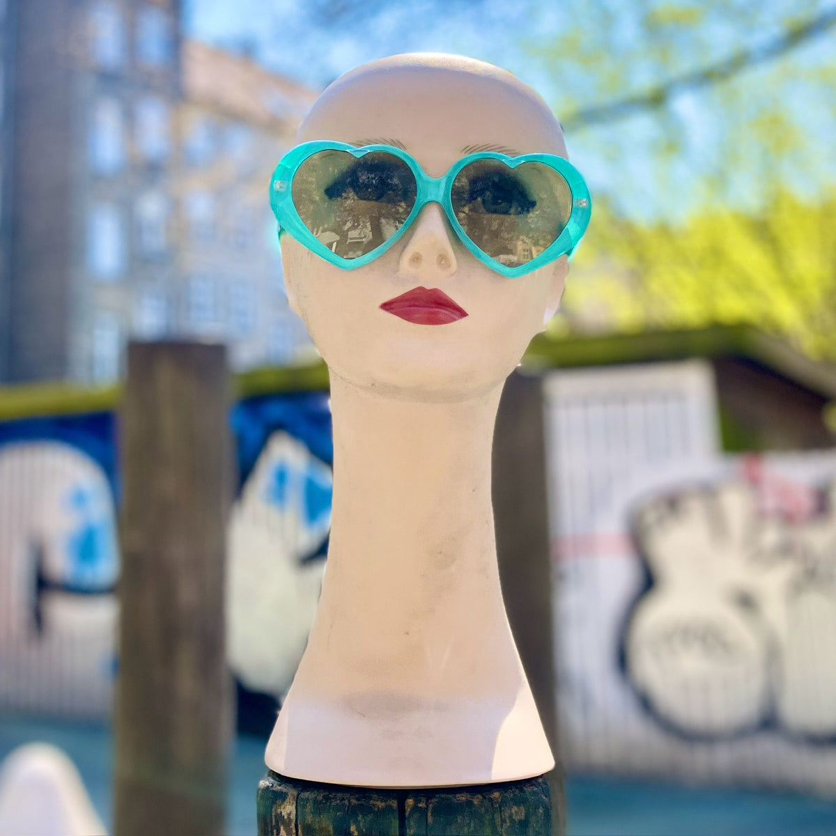 New Heart Shades - Mint