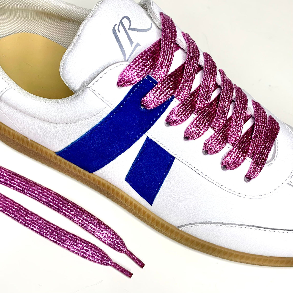 Pink Glitter Laces