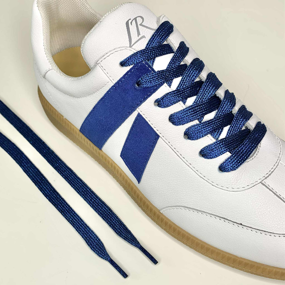 Glitter Blue Laces