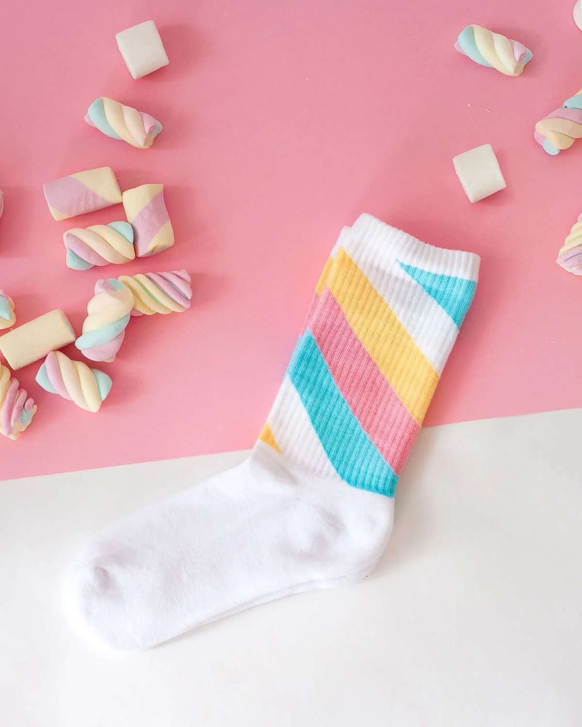 Marshmallow - Sport Socks
