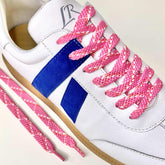 Pink Criss Cross Laces