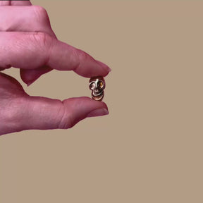 Charm Monkey Skull