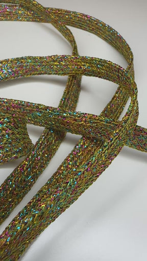 Unicorn Green Laces Glitter