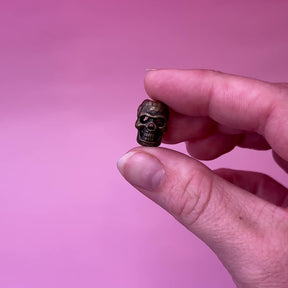 Charm Oxidized Skull
