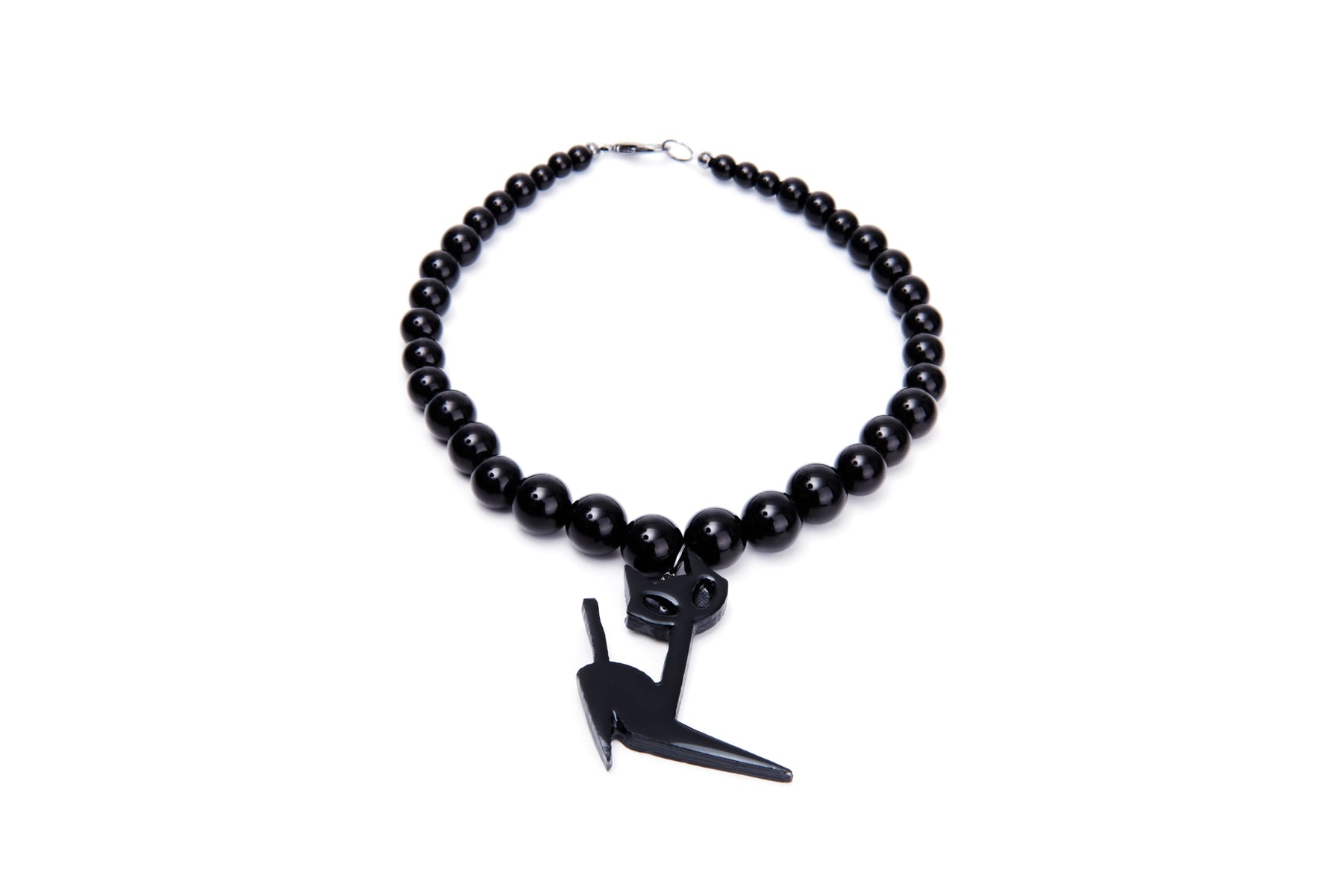 Cat Necklace - Black