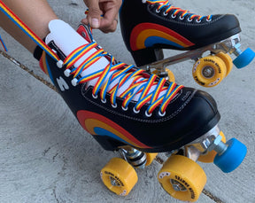 Moxi Skates - Rainbow Rider Black