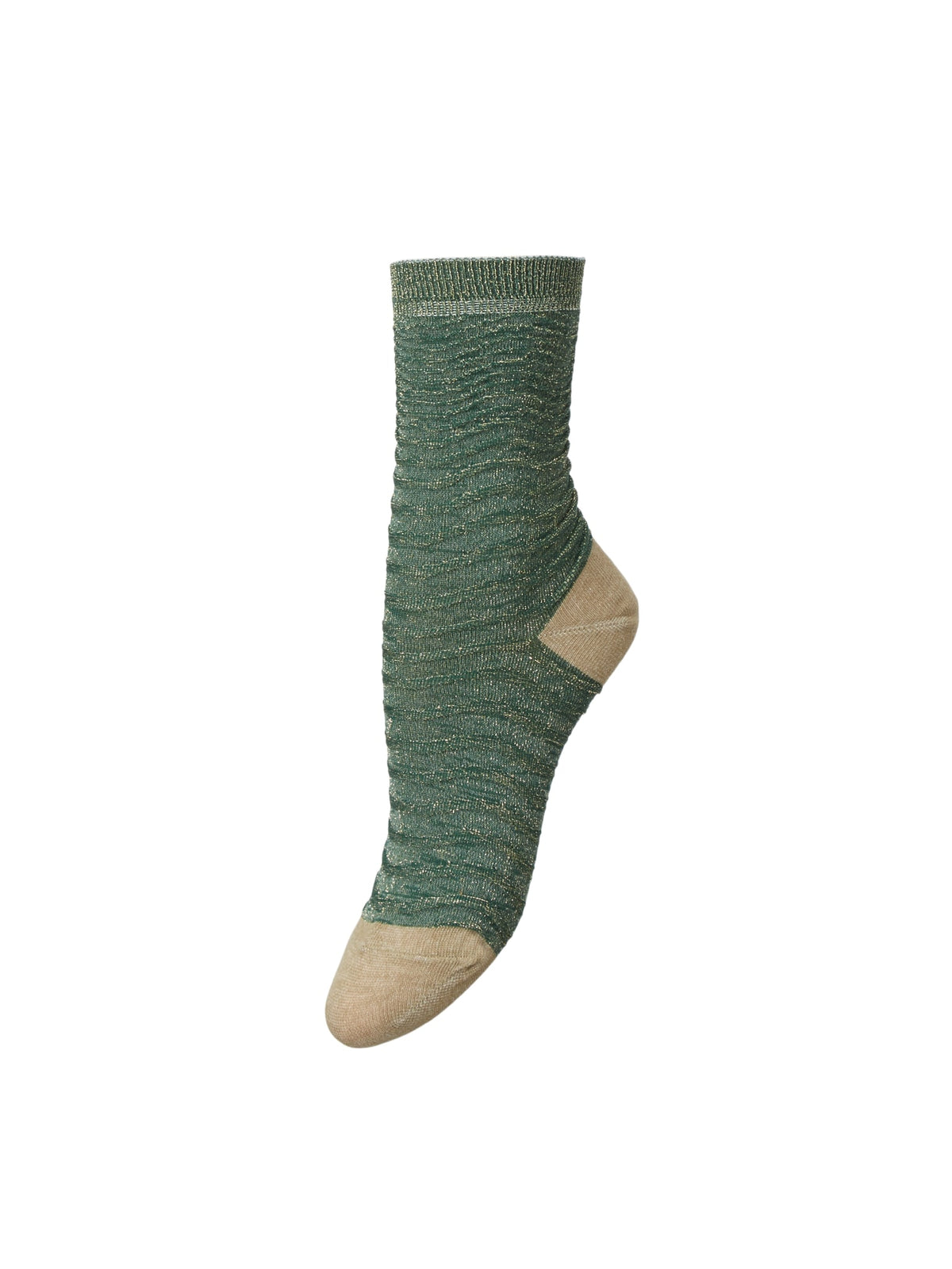 Este Glitta Sock Green - Beck Söndergaard