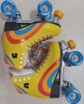 Moxi Skates - Rainbow Rider Yellow