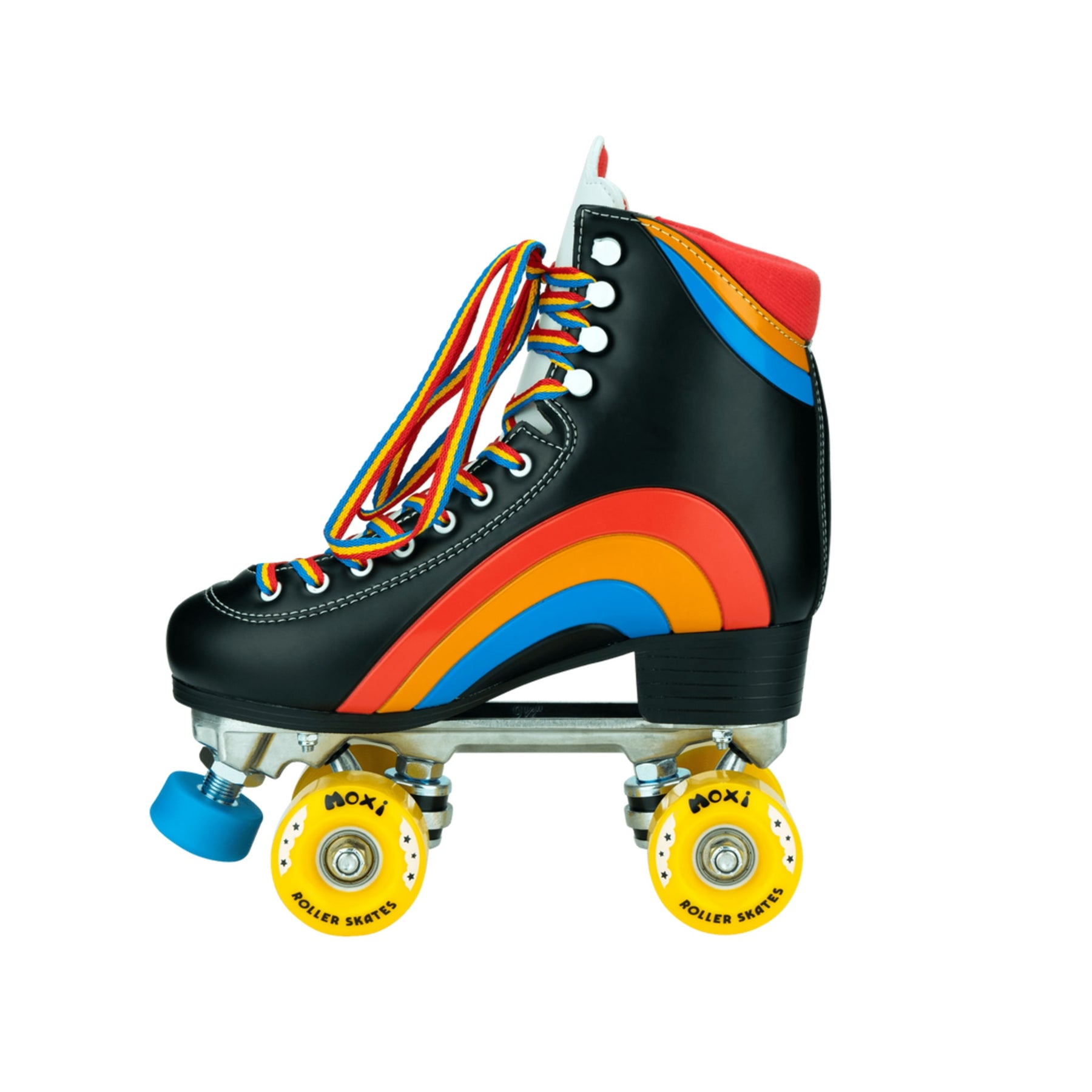 Moxi Skates - Rainbow Rider Black