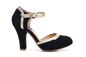 June Jacqueline Black Heel