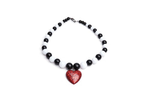 Heart Necklace - Red